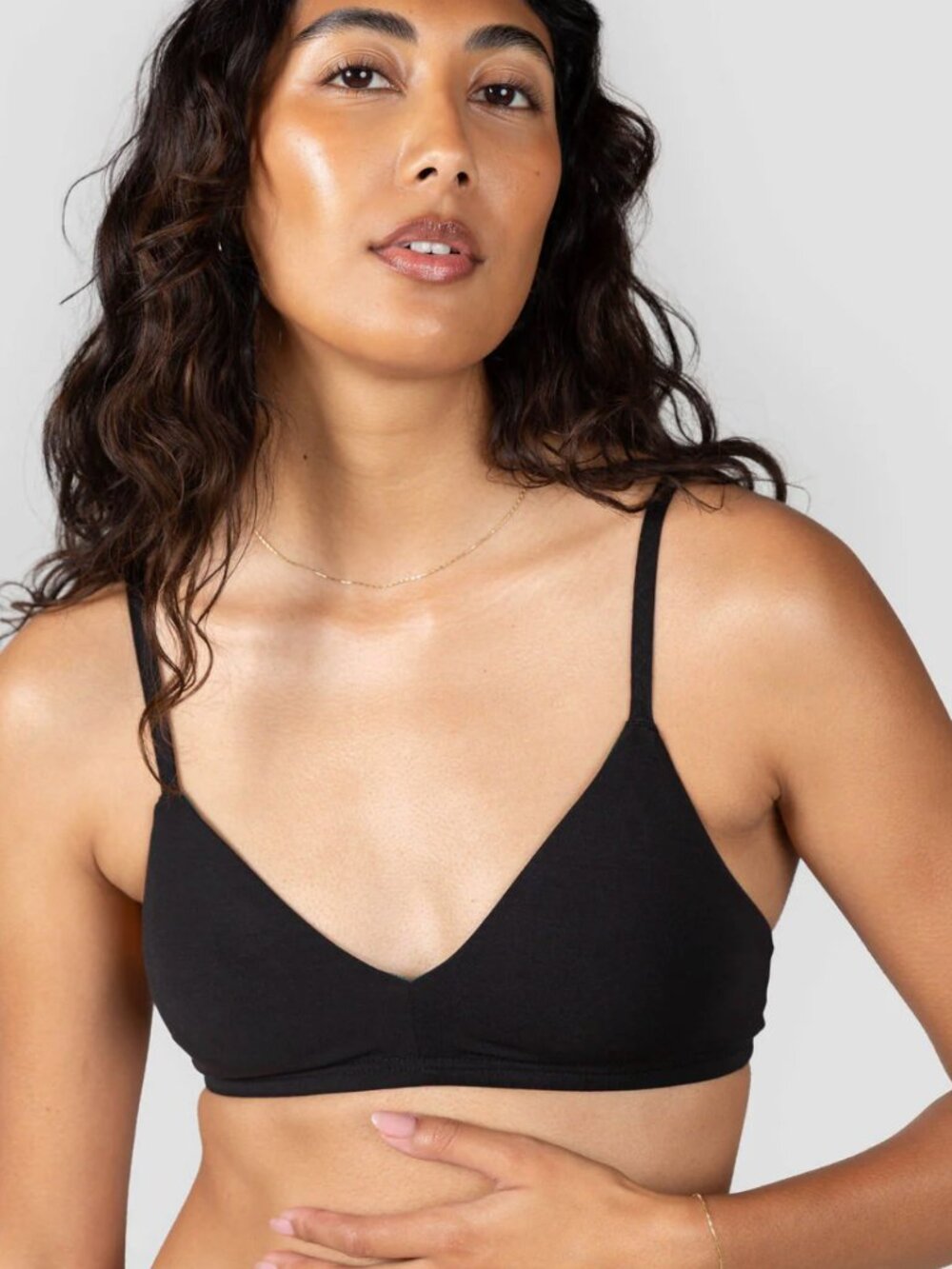Huha Triangle Bra M Black NWT - Picture 5 of 7